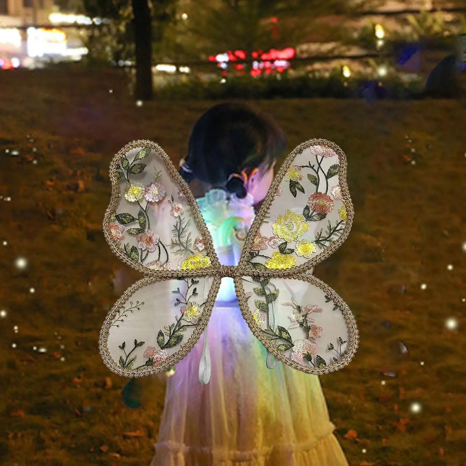 

Fairy Angel Wing Costume Prop Roles Play for Show Birthday Gift