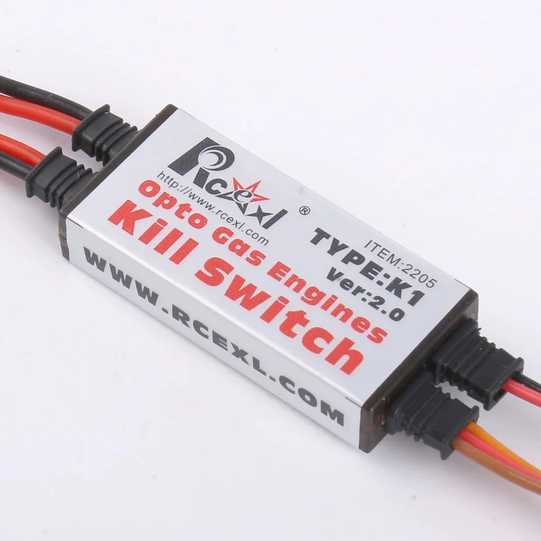 Rcexl V2.0 Opto CDI Remote Kill Switch Engine Flameout Switch for DLE RC Fixed Wing Airplane Model