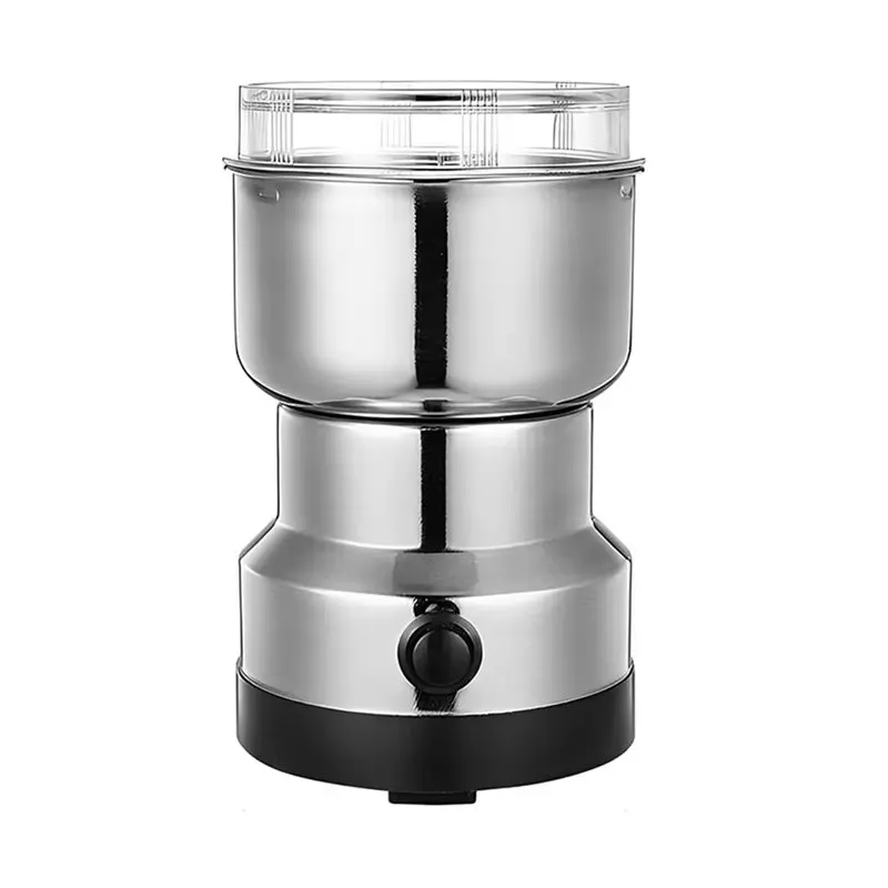 

A38T-Мини электрическая мельница для кофе, специй, перца, зерна, 300 мл, ультратонкая пищевая мельница, 4-лезвийная бытовая электрическая мельница, британская вилка