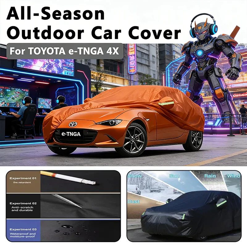 

Car Cover for TOYOTA e-TNGA 4X - Outdoor Full Protection, Waterproof Dustproof Heat-Resistantcar windshield snow cover