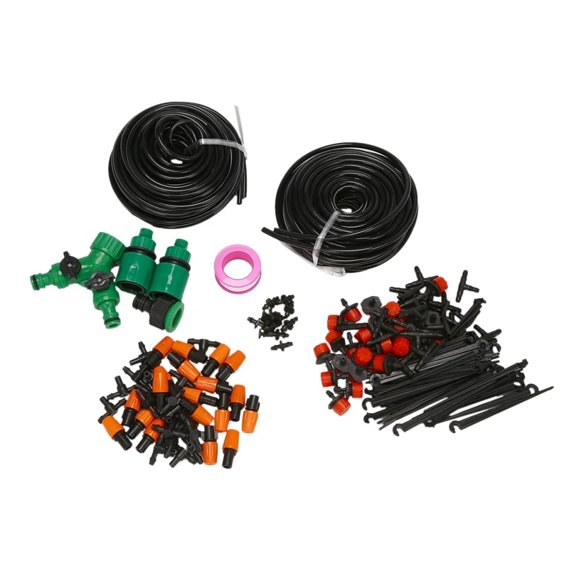 Garden Automatic Drip Irrigation Set 30M Adjustable Mini DIY Irrigation Kit