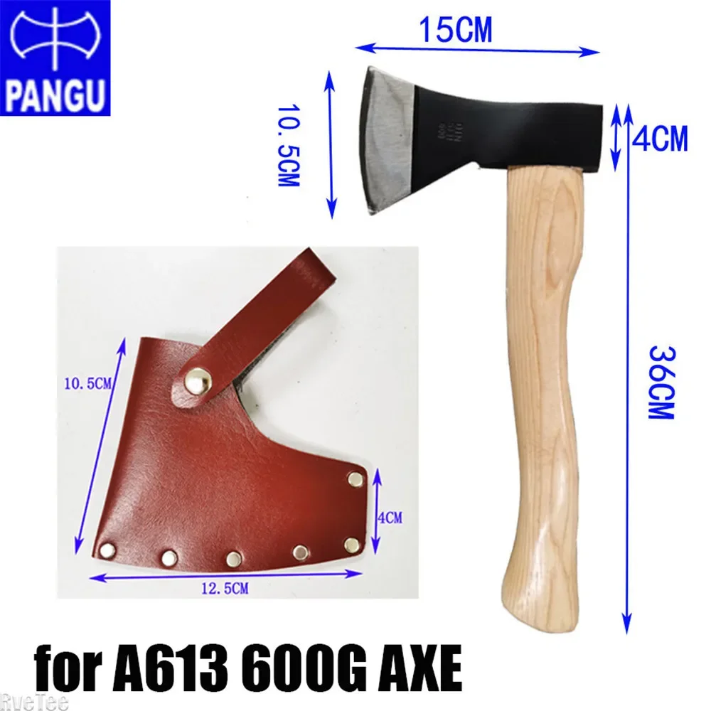 

Для A613 600 г кожаный чехол для топора, чехол для топора, защитный чехол для топора, кожаный чехол для головы, защитный чехол