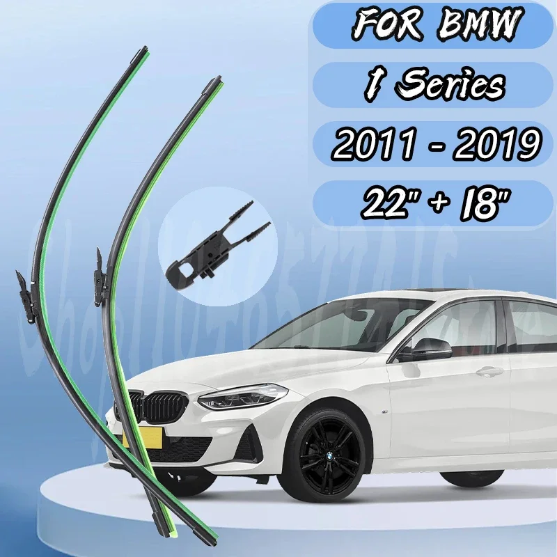 

For BMW 1 Series F20 F21 2011 - 2019 Windshield Windscreen Window Rain Brushes Front Wiper Blades Set Silent upgrade