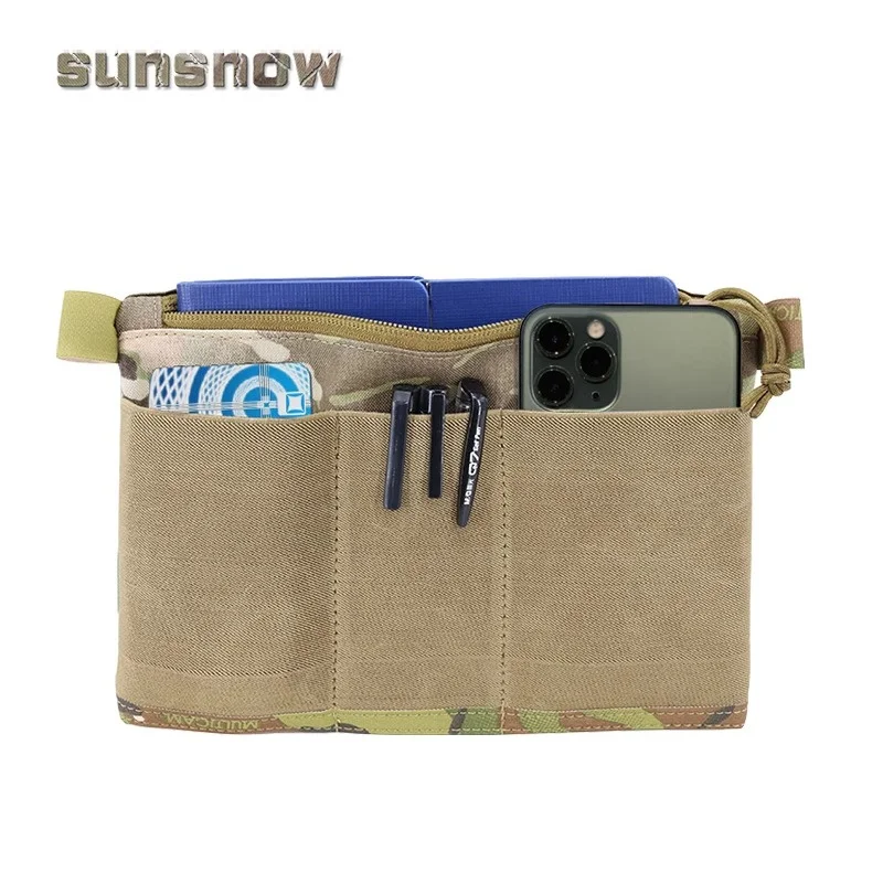 [Made by Sun Snow] Tactical backpack internal storage bag thorn EDC small bag Velcro bag sundry bag