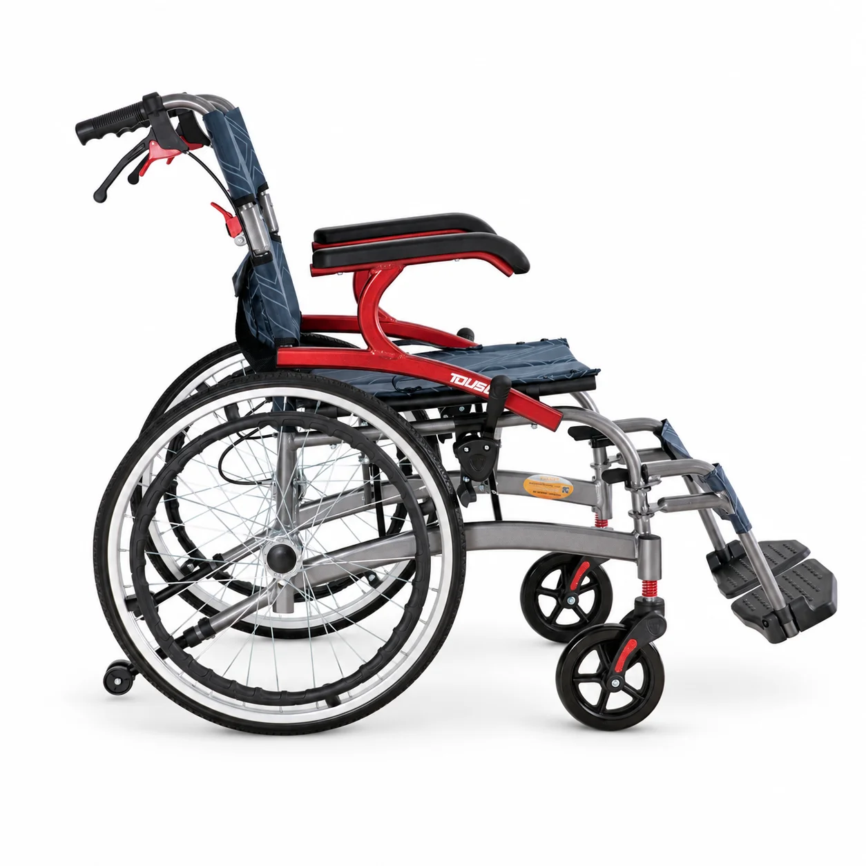 *I% Lightweight Aluminum Alloy Wheelchair Double-layer Breathable Mesh 20