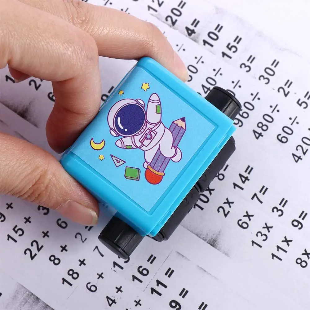 Addition Within 100 Teacher Supplies Division Arithmetic Stamp Math Calculate Math Practice Roller Number Rolling Stamp