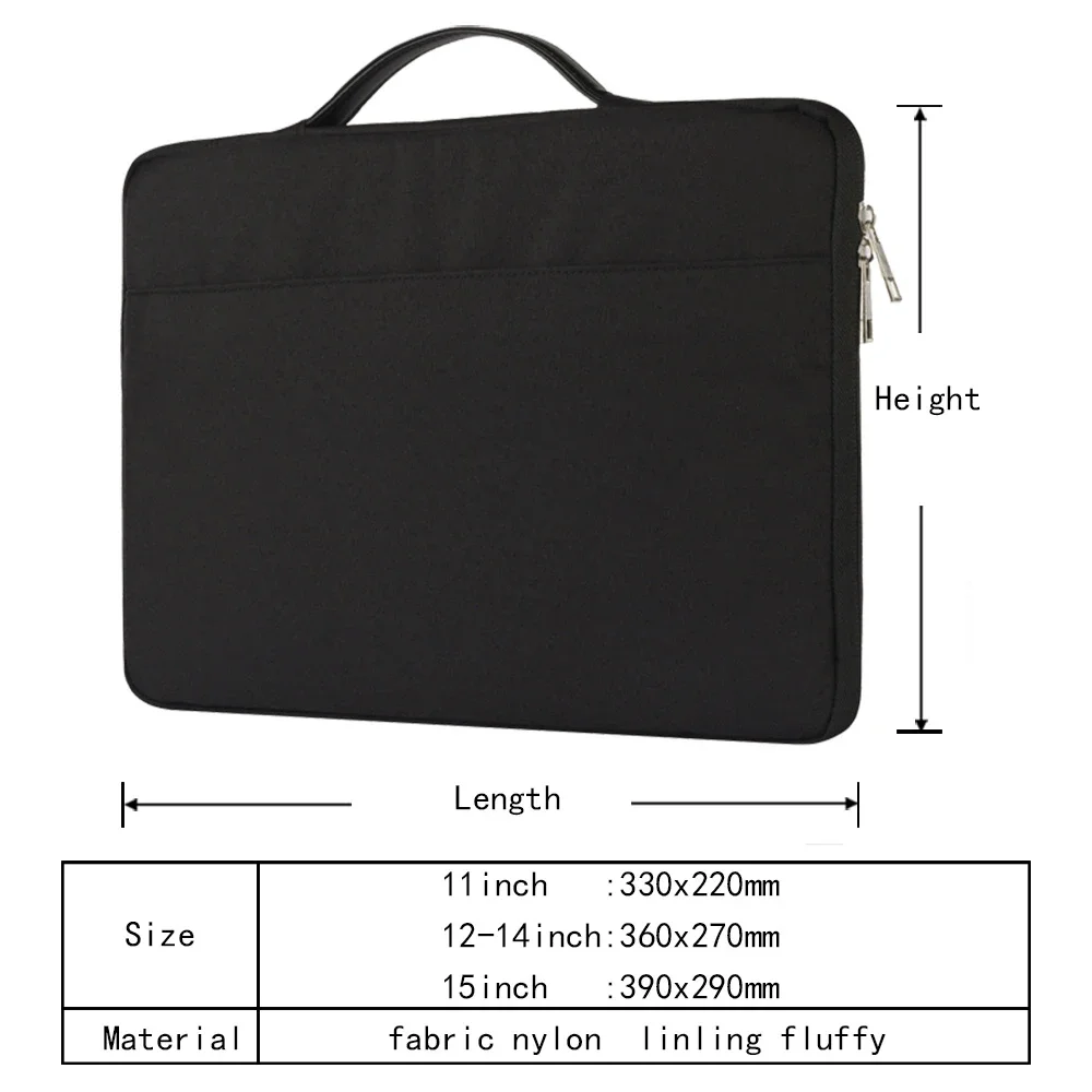 Avocado Series Soft Laptop Bag for Apple Xiaomi Lenovo Notebook Computer for Macbook Air Pro 11 12 13 14 15 Sleeve Case Cover