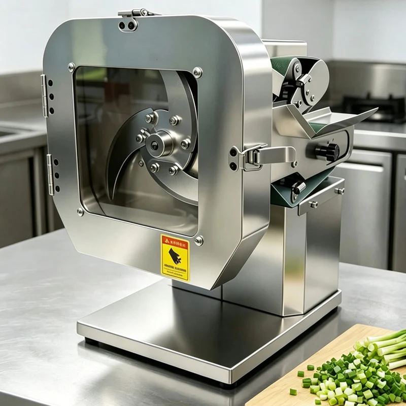 Electric Kitchen Vegetable Cutting Machine Stainless Steel Speed Adjustable Slice Shred Segment Vegetable Cuter Machine