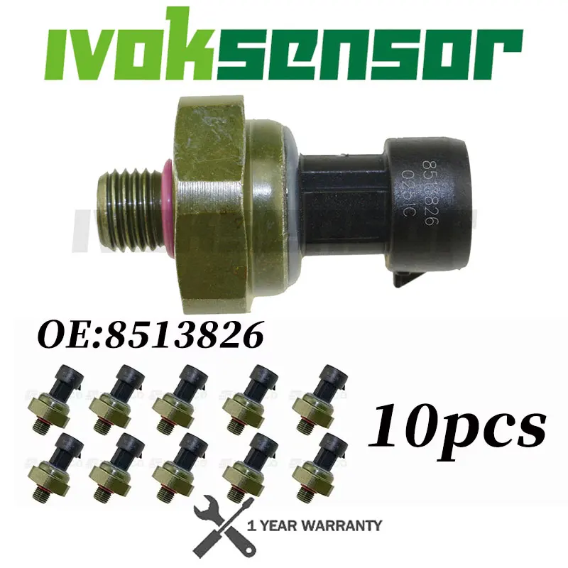 1/5/10pcs Forklift Oil Fuel Pressure Sensor Sender Switch Sending Unit For YALE 2070263 580051796 H40-120FT 040-120VX 8513826