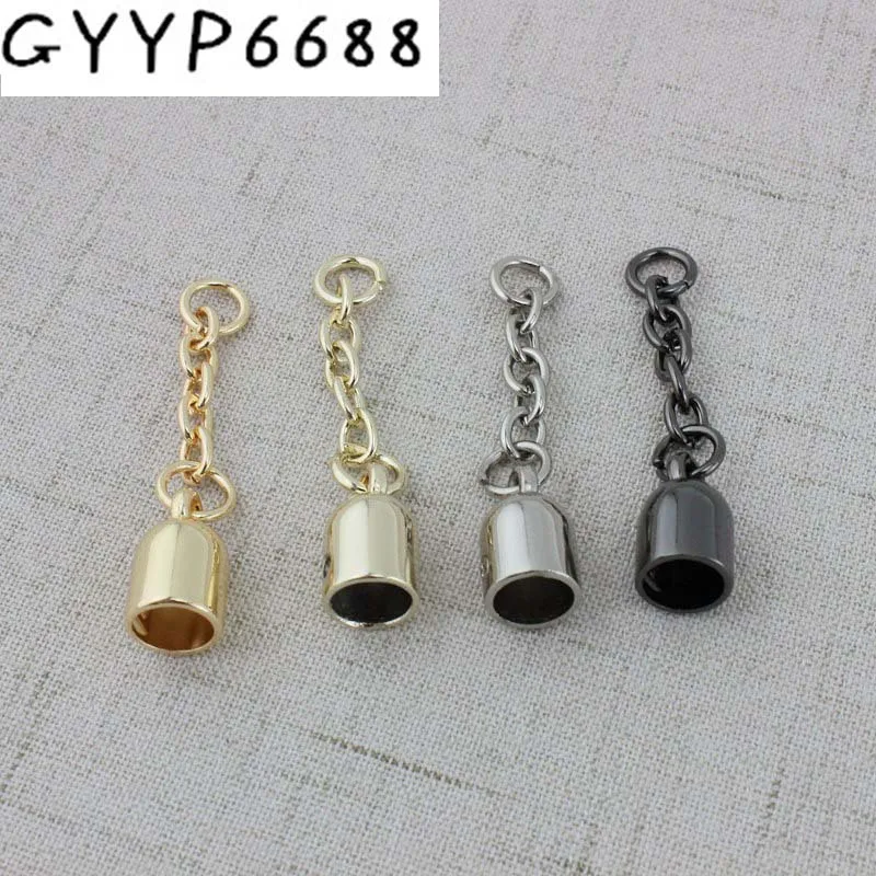 

30pcs 3color fringe metal fitting handbag tassel cap connector hanger hardware bags accessories screw connector hanger wholesale