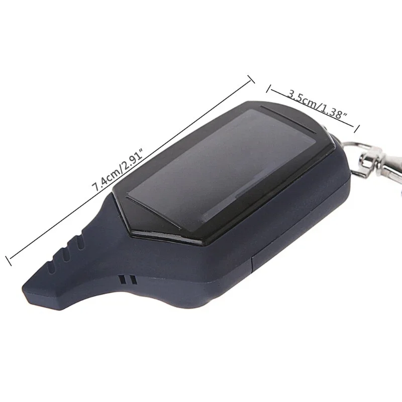 Blank Car Key Shell Button Remote Key Cover Folding Modified Compatible for Starline A91 Lcd Remote Case Accessory