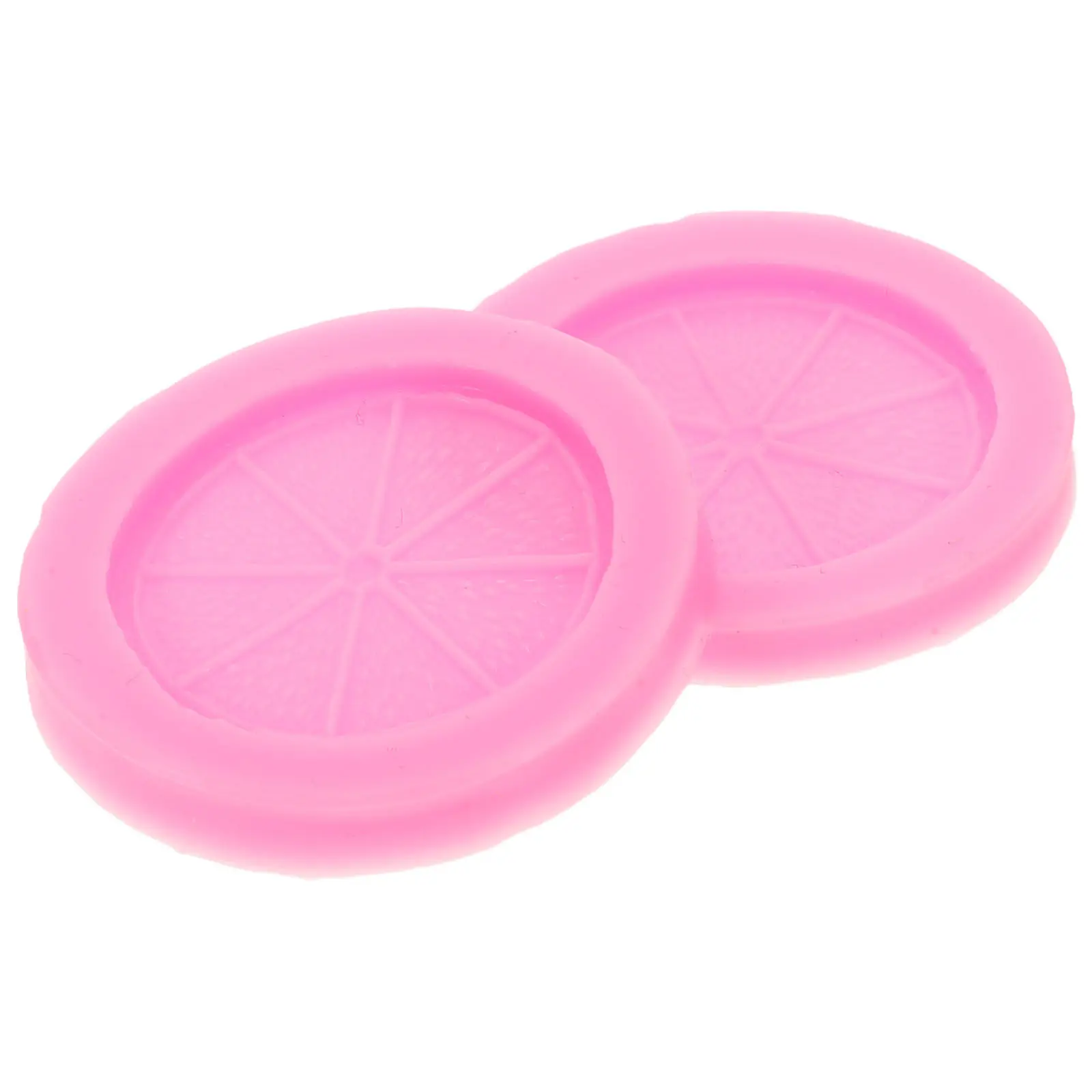 2Pcs Fruit Shaped Lemon Silicone Mold Fondant Chocolate Candy Mold Cake Decoration Polymer Clay Epoxy Resin Baking Tools
