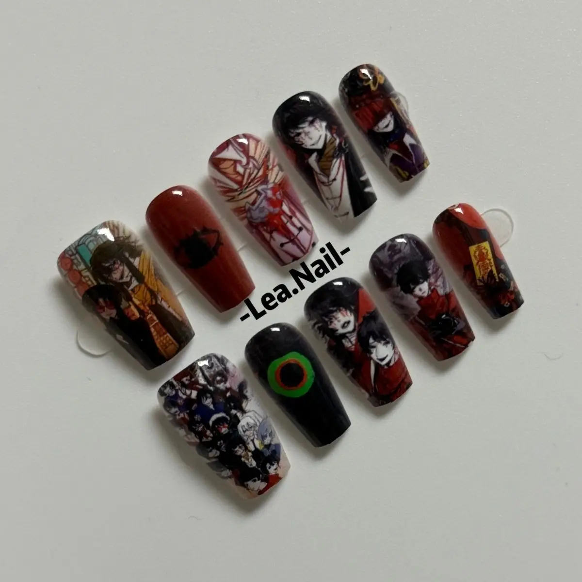 Siebte Tage Ghost Stories Spiel Nail Art Wear Rüstung Anime Kawaii Exquisite Student Schmuck Cosplay Requisiten Dekor Zubehör Geschenk
