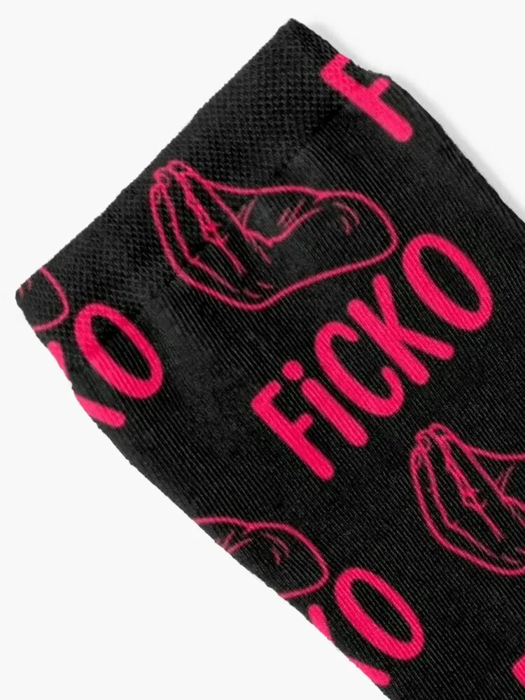 Ficko Hand Sign Are you a little Ficko Socks winter gifts man designer brand Male Socks Women's