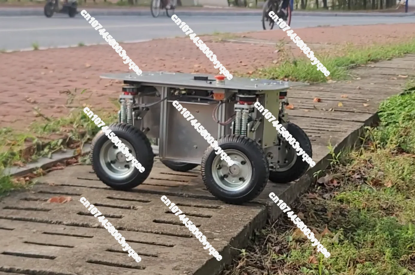 4-Wheel independent steering robot, steering wheel chassis, full