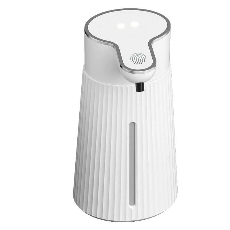 

STLF Автоматический бесконтактный дозатор жидкого мыла для пены, электрические диспенсеры, перезаряжаемый через USB кухонный пластик, белый/черный, 1,5 Вт