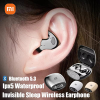 Xiaomi Sleep Invisible Earbuds Headphones Bluetooth 5.3 Noise Cancelling Wireless Sports Headsets Stereo Earphone With Mic 2025