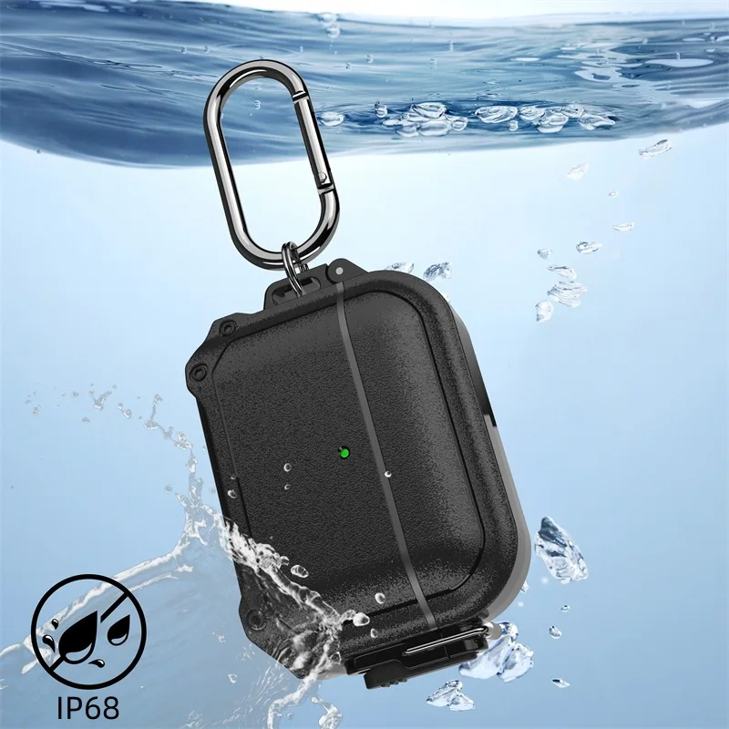 Case For Airpods Pro 2 Case Cover With Lock Protective Cover Compatible For Airpods Pro 2nd 1st Generation Waterproof Dustproof