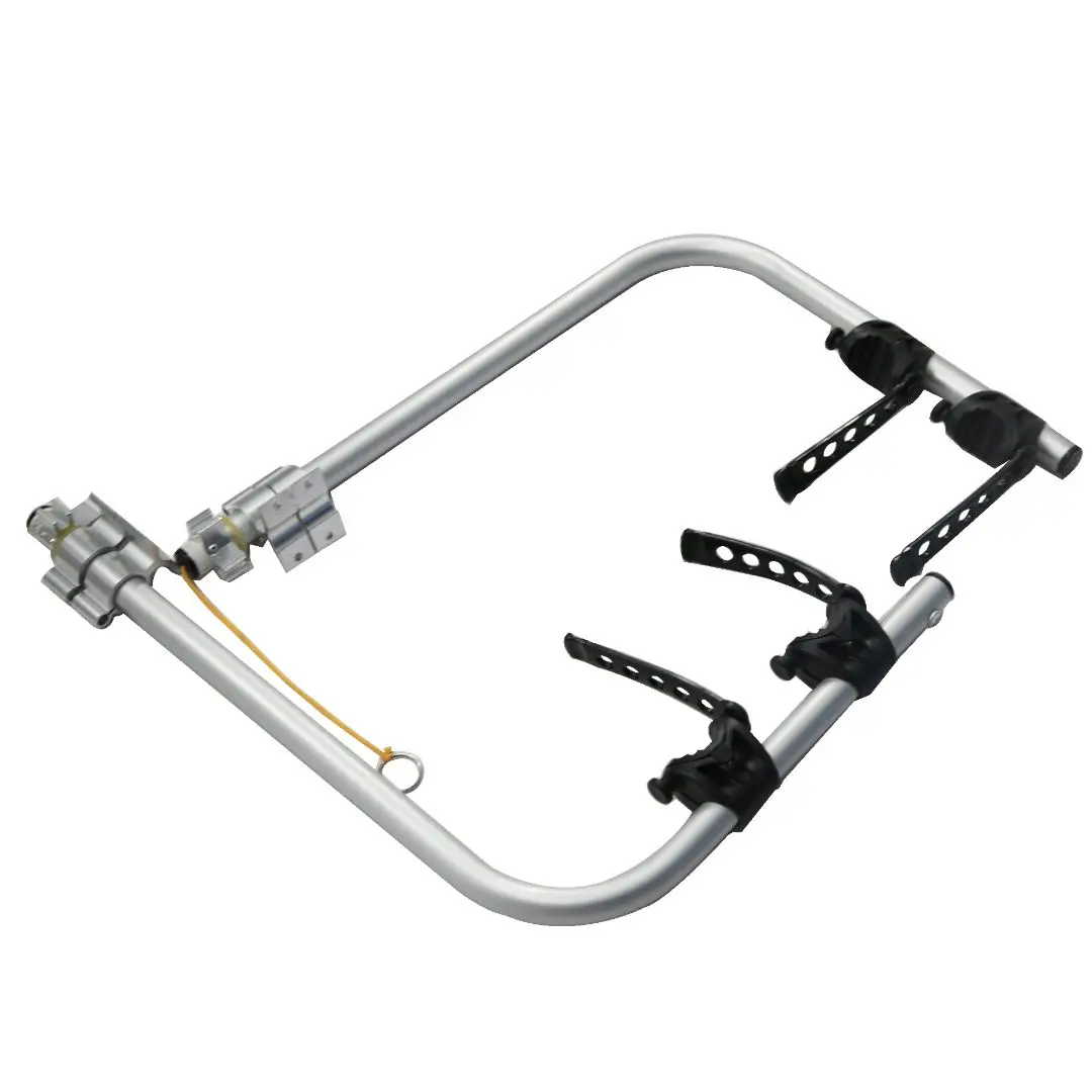 

Heavy Duty Aluminum RV Ladder Bike Rack Carrier For 2 Bicycles Motorhome Travel Trailer Accessories