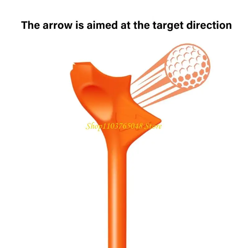 

R53E Versatile Golf Tees Base Bright Color Plastic Golf Tees Flexible Golf Tees for Driving Practice