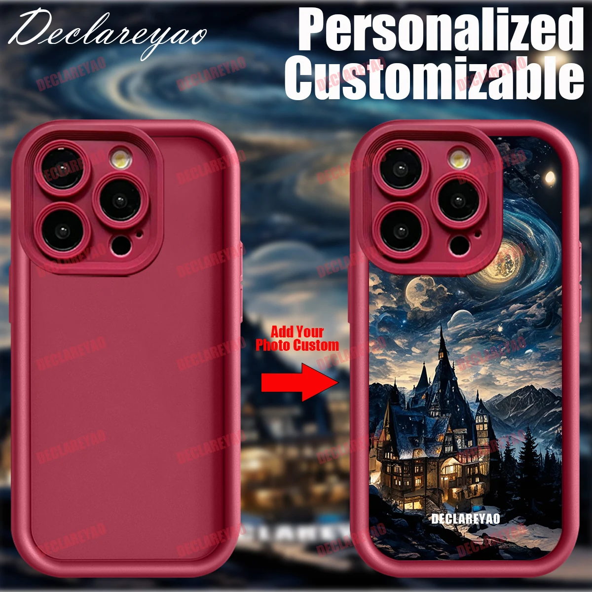 شخصية لتقوم بها بنفسك غطاء صورة قابل للتخصيص لموتورولا موتو إيدج G32 فيوجن G34 E32 G53 G14 G54 60 G84 G52 E40 40 G35 حافظة الصورة #1