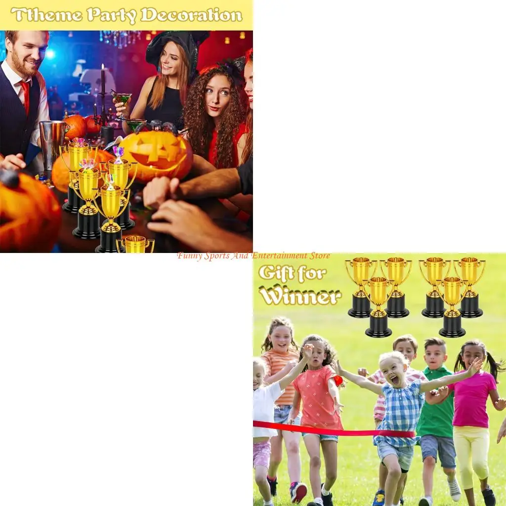 

C4DE 6 шт. футбольные медали призовой кубок победители баскетбола и футбола подарки для игровой школы