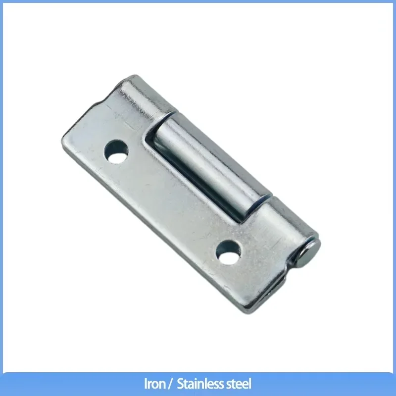 

Narrow Sided Square Hinge 304 Stainless Steel Or Iron Industrial Equipment Thickened Industrial Cabinet Door Hinge 2 Inches