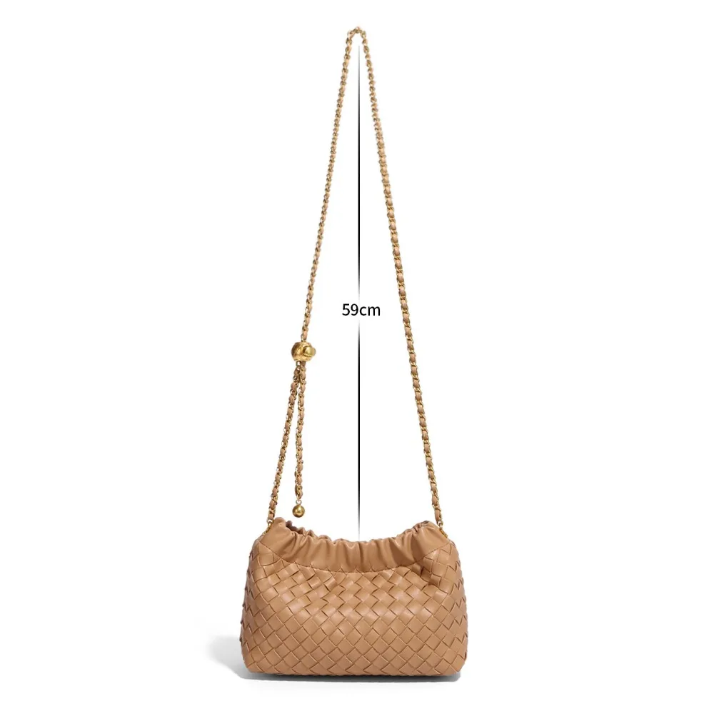 Chain Woven Cloud Bag New Fashion Shoulder Bag Niche Texture Versatile Crossbody Bags for Women Purses and Handbags Designer Bag