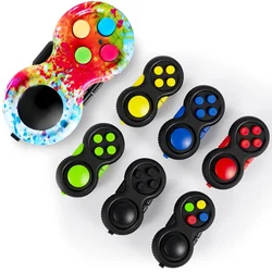 New Premium Quality Fidget Controller Pad Game Focus Toy Smooth ABS Plastic Stress Relief Squeeze Fun Hand Hot Interactive Gift