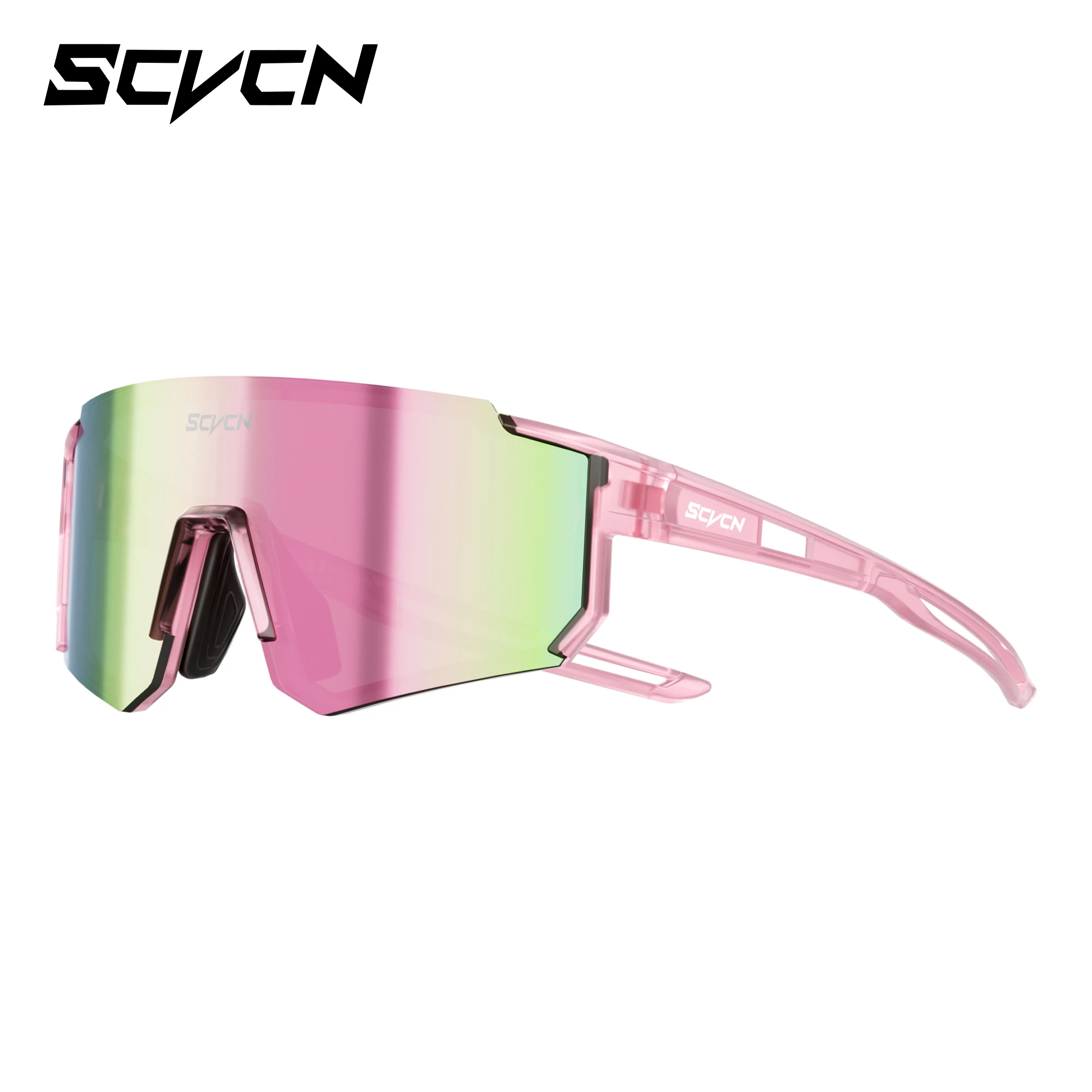 SCVCN Mädchen Sport Sonnenbrille Kinder Radfahren Brille Photochrome UV400 Jungen Baseball Outdoor Brillen Laufen Wandern Sonnenbrille
