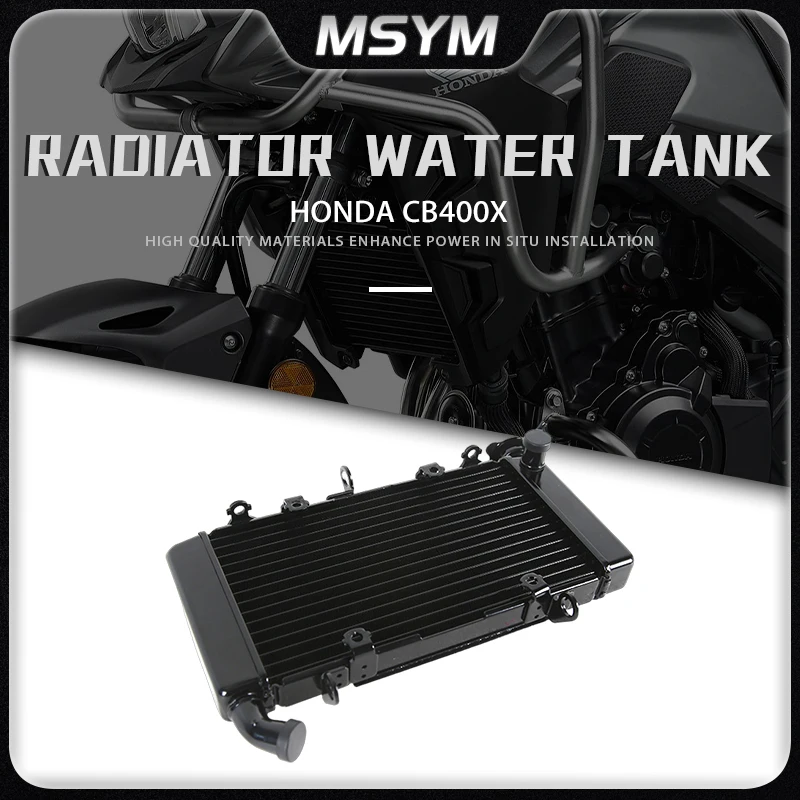 Motorcycle Radiator Cooler Cooling Water Tank Accessories For Honda CB400X CB 400X CB 400 X cb400x