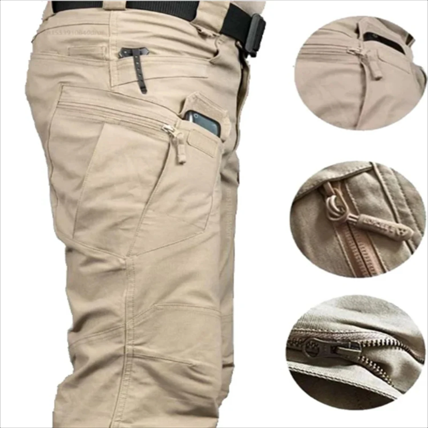 Tactical Cargo Pants Men Combat SWAT  Military Pants Cotton Many Bolsos Stretch Flexible Casual Trousers Male