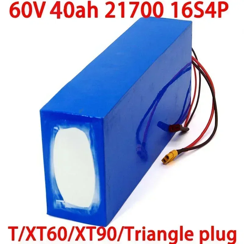 60V 40ah 18650 16s4p ไฟฟ้าสกู๊ตเตอร์ bateria 67.2v 40AH ไฟฟ้าจักรยานแบตเตอรี่ลิเธียม 1000W 2000W ebike แบตเตอรี่