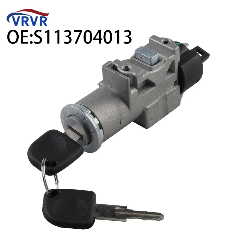 

VRVR S113704013 Ignition Switch Cylinder Lock W/ 2 Keys For Chery S11 S15 S21 S22