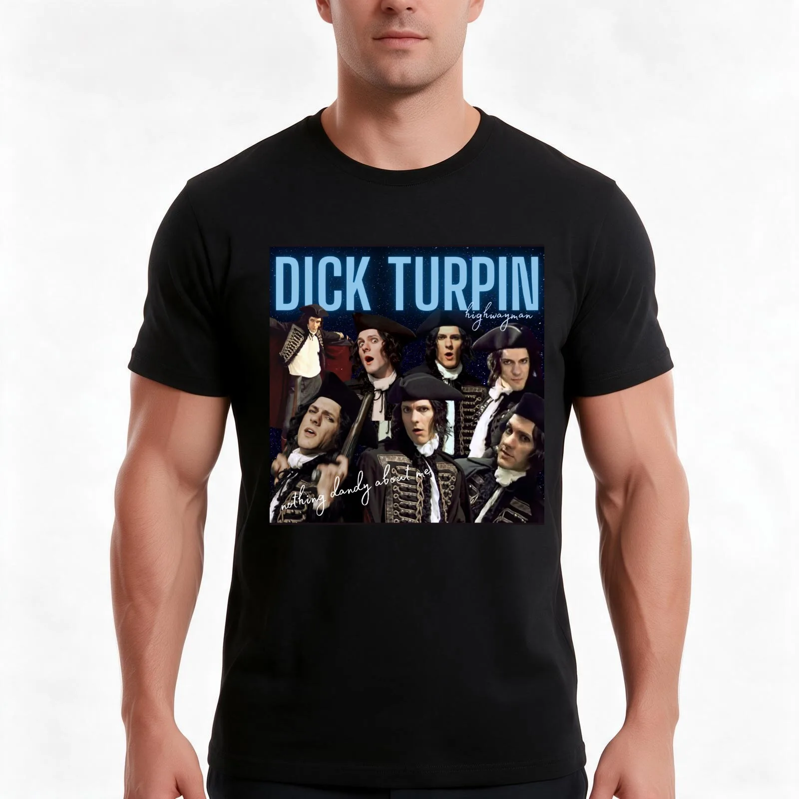 Dick Turpin - Horrible Histories T-Shirt Summer Casual Cotton Tee Oversized Streetwear Tops Vintage Graphic Print