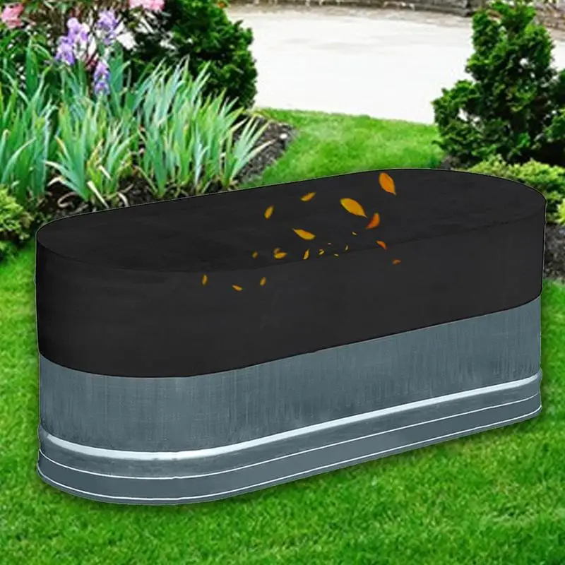 Pool Cover Pool Protection Winter Cover Ground Pools Cover Waterproof Dustproof Tear Resistant Thicken 420D Oxford Fabric Cover