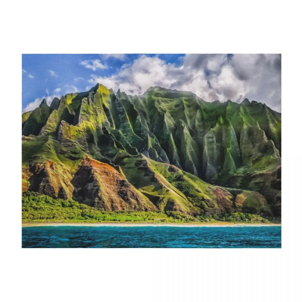 

Na Pali Spires Throw Blanket Thins Blankets For Bed Moving Bed covers Blankets