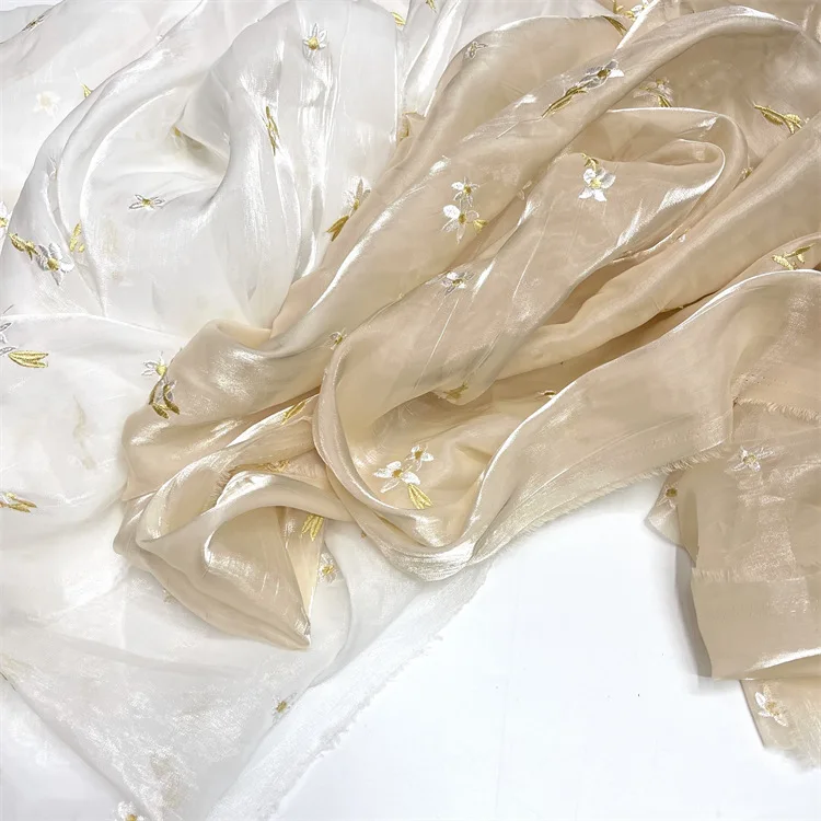 Французская высококачественная вышитая марлевая ткань с облаком, модная африканская вышитая сетчатая марлевая кружевная ткань и ткань для шитья