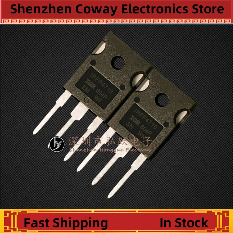 

10PCS-20PCS IRFP4710 TO-247 100V 72A In Stock Fast Shipping