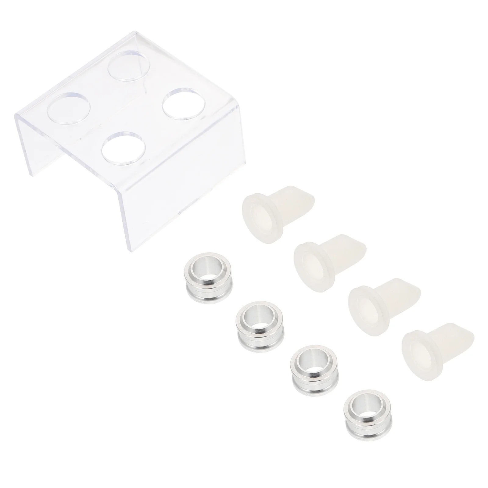 Zestaw do samodzielnego tworzenia szminek: silikonowa forma do balsamu do ust 1 mm, 4 formy, 4 pierścienie, 1 uchwyt, narzędzie do balsamu do ust, zestaw do ręcznego tworzenia szminek DIY.