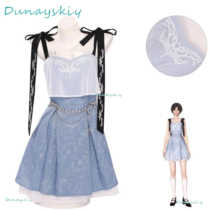 

[Hemera] Косплей Костюм Game Love And Deepspace Miss Hunter Платье-бретелька для девочек Женский костюм Хэллоуин Униформа Карнавальный костюм