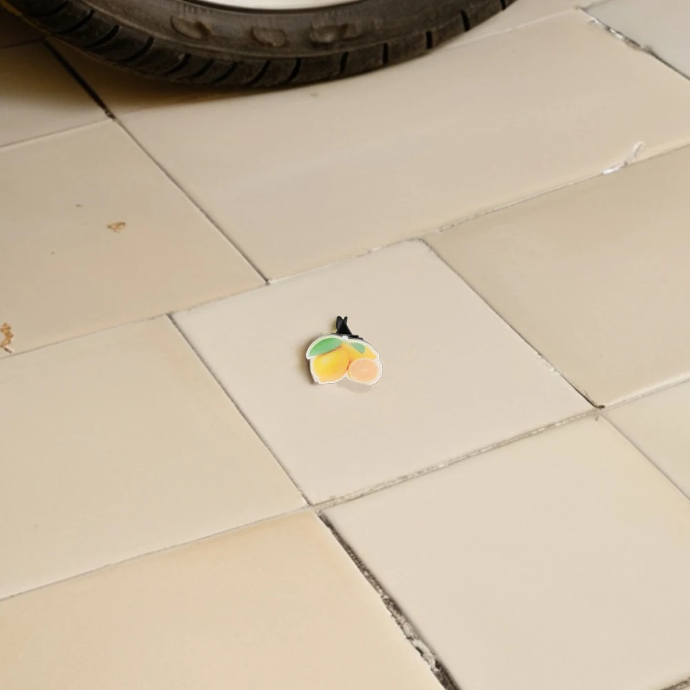 

2 set Car Perfume Acrylic Lemon Scented Air Freshener Vent Clips Car Decor Accessories Aromatherapy Diffuser Stylish Design Long