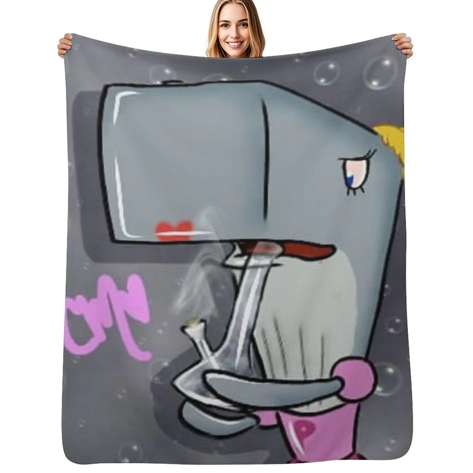 

Stoner Pearl Throw Blanket Warm Cozy Throw Blanket for Living Room Couch