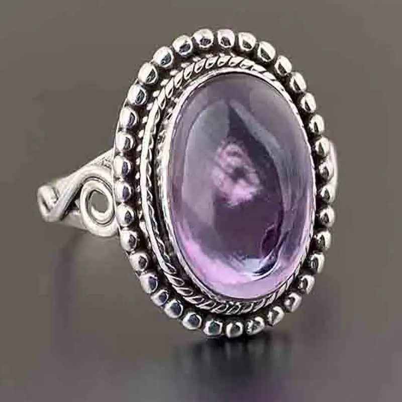 Huitan Elegante Vintage-Ringe für Damen, Verlobung, Alltag, Party, Finger-Accessoires, silberfarben, mit glänzendem, heftigem CZ-Schmuck