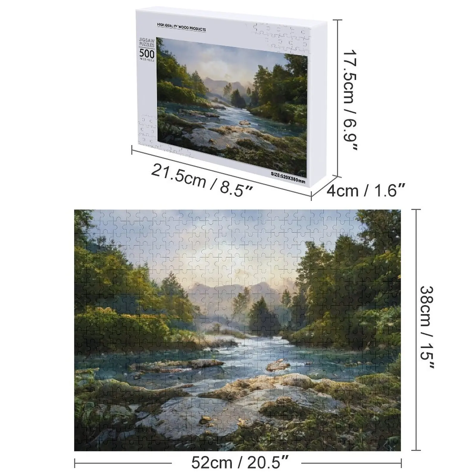 ナチュラルグローリーズ ジグソーパズル 写真カスタマイズされたおもちゃ 子供向け カスタム写真木製名前パズル