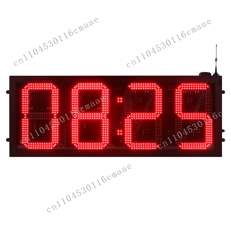 8-Inch time, logo LED display, suitable for gas station oil price change cabinets, electronic LED scoreboards, parking lot signs