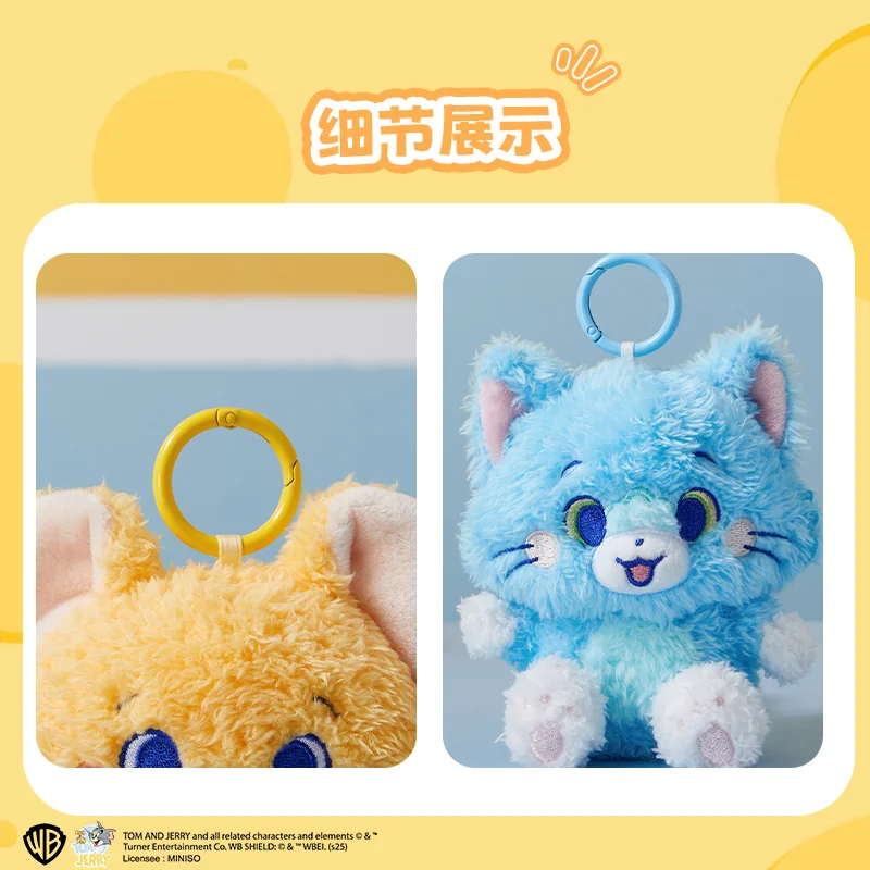 En Stock, colección genuina, serie Tom y Jerry Gokko, juguetes de peluche, colgante móvil, mochila, serie, juguete para regalo de Anime