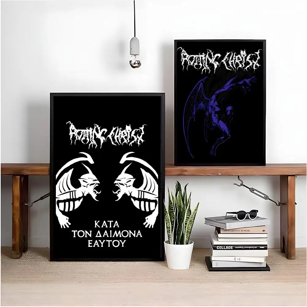 anime R-ROTTING C-CHRIST Metal Poster Canvas HD Poster Wall Art interior Hallway Home Decoration Holiday Gifts