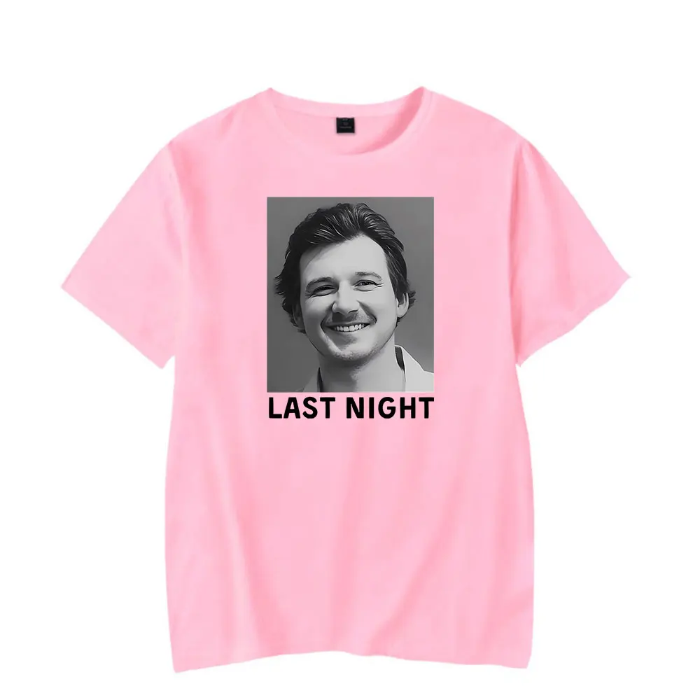 Morgan Wallen Last Night merch Tshirt  Crewneck Tshirt men/women  Harajuku Streetwear