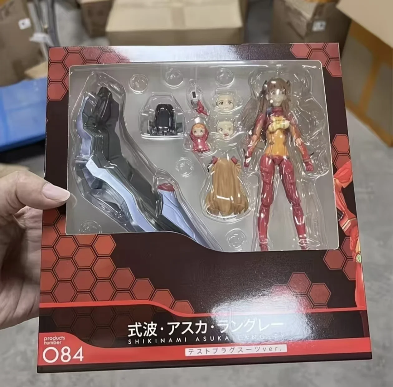 

Made in China KO EVA New Century Figma 091 Evangelion Theatrical Edition Ayanami Rei Beautiful Girl Movable Figure